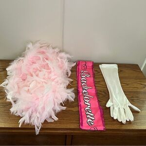 Pink Feather Boa • 75” Long • Lightweight Fluffy Glam • Bachelorette/Costume